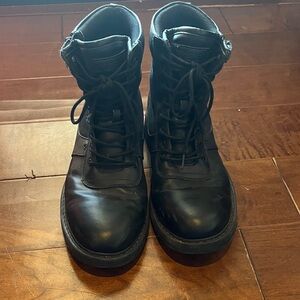 Guess Men's Black Leather Boots